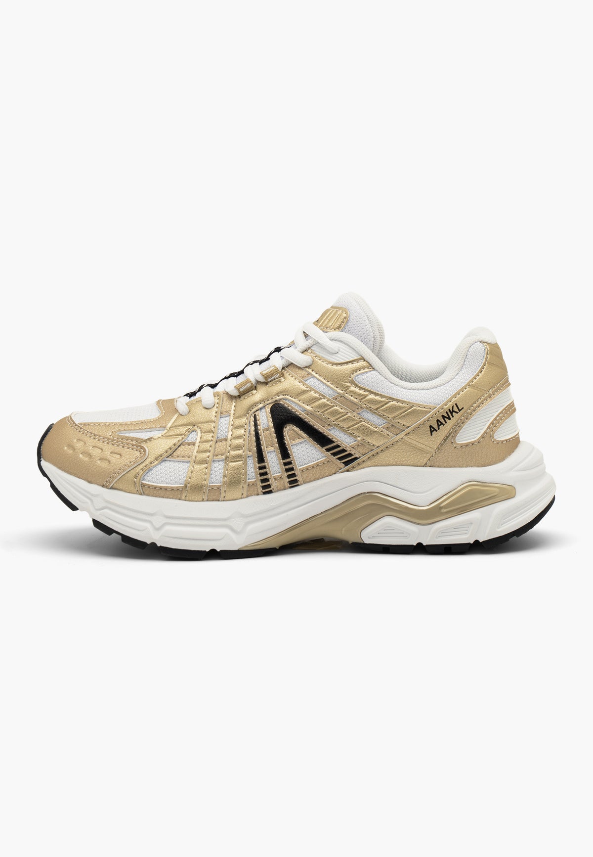 AANKL GLIDE gold – set fra siden