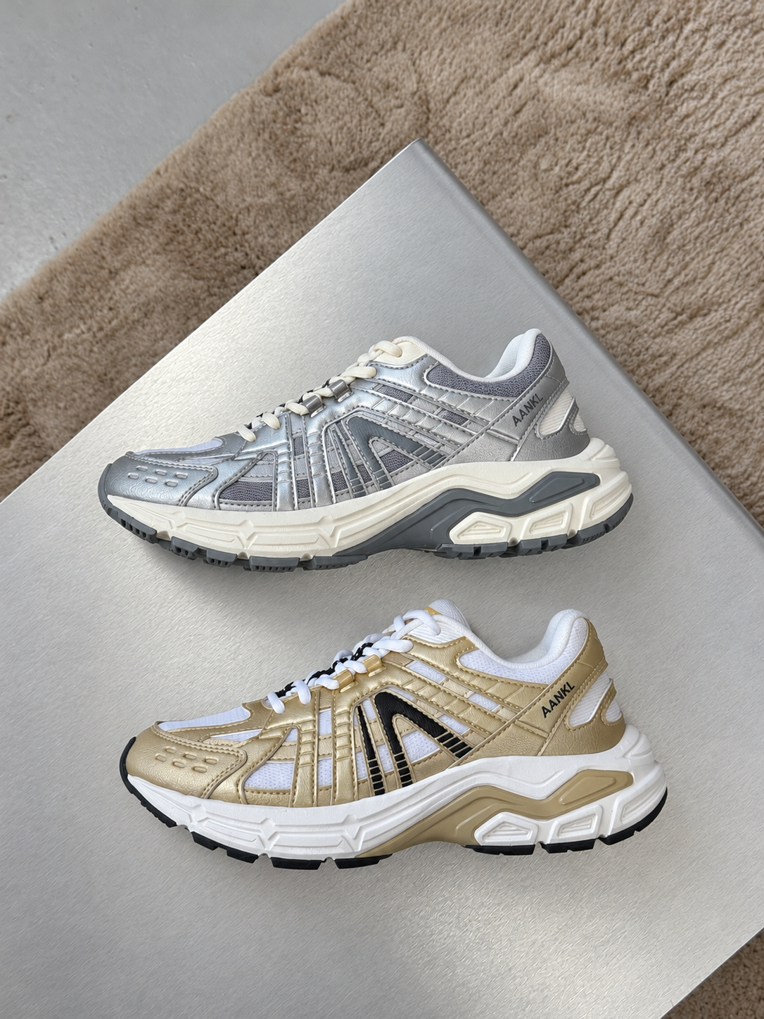 GLIDE - Goud/Wit – VOORBESTELLING